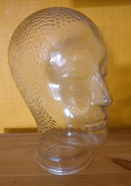 Tête en verre, Antiquités & Art, Enlèvement