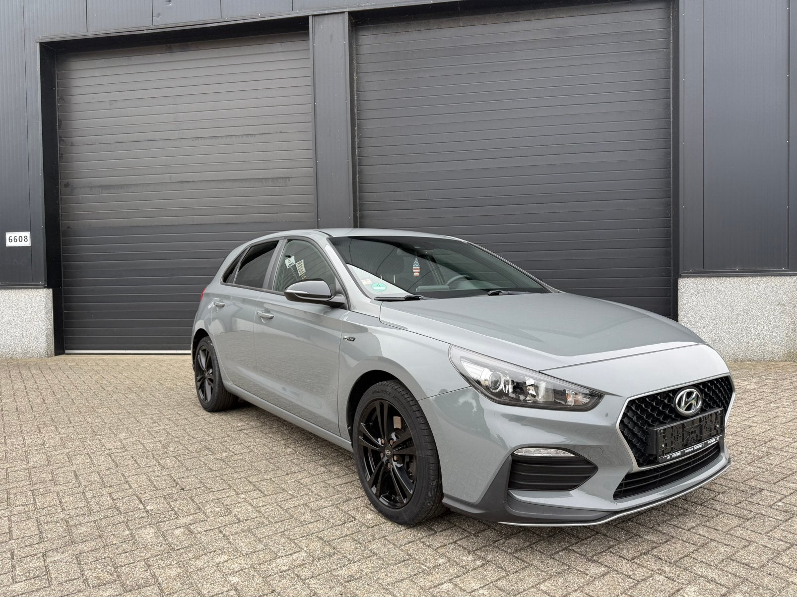Hyundai i30 1.0 T-Gdi N-line (nardo grey), Auto's, Voorwielaandrijving, Stof, Particulier, Zilver of Grijs