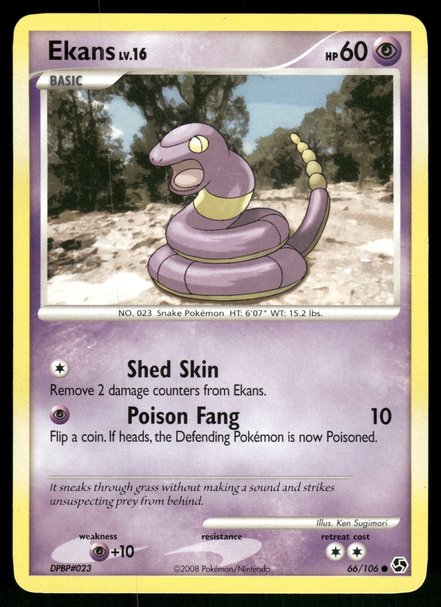 Ekans 66/106 - Great Encounters (NM), Verzenden