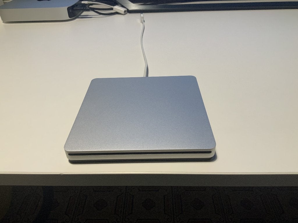Apple USB SuperDrive, Computers en Software, Ophalen, Cd, Zo goed als nieuw, Extern