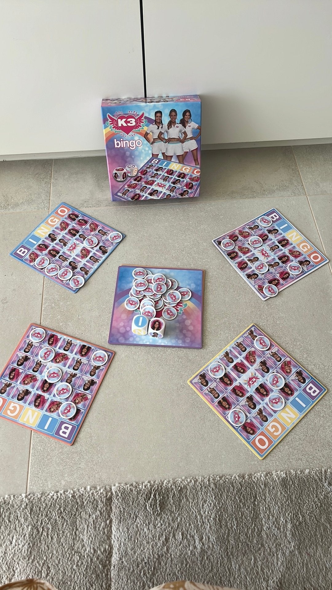 K3 bingo !, Een of twee spelers, Ophalen, Zo goed als nieuw