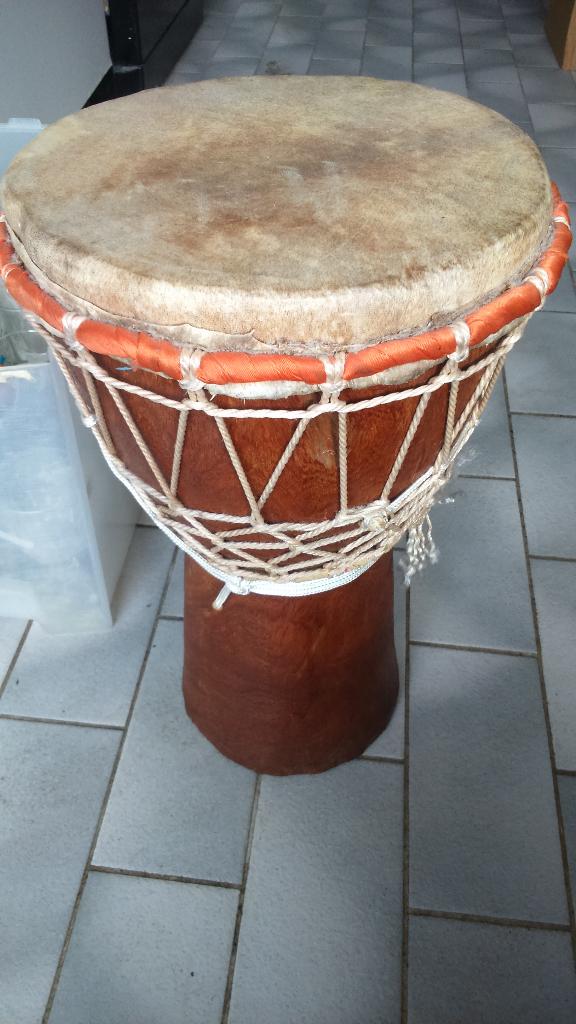 Muziekinstrument Djembé (ongebruikt), Muziek en Instrumenten, Percussie, Ophalen, Zo goed als nieuw, Melodische percussie
