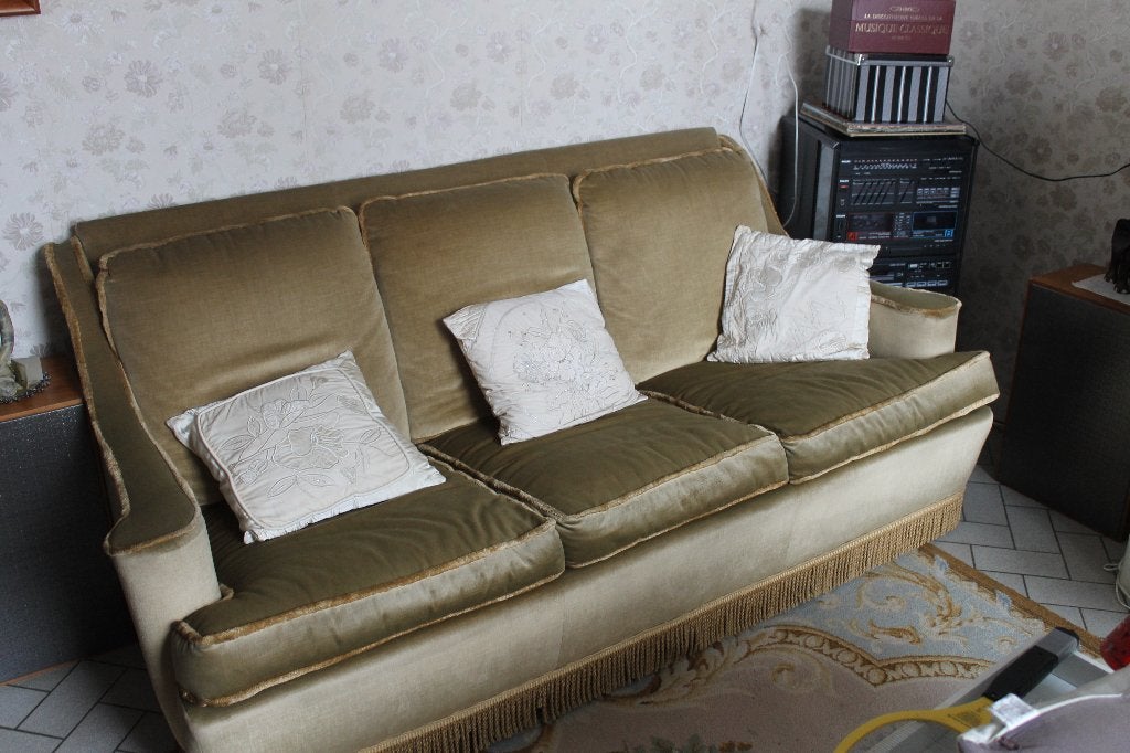 Salon vintage années 60, Moins de 75 cm, Enlèvement, Utilisé, 50 à 75 cm