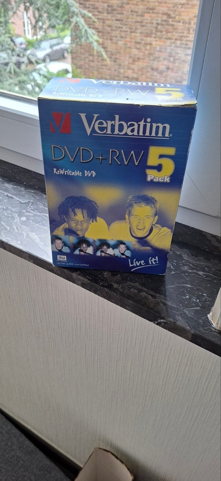 5 DVD vierges  RW  4.7 GO, Informatique & Logiciels, Disques enregistrables, Enlèvement, Dvd