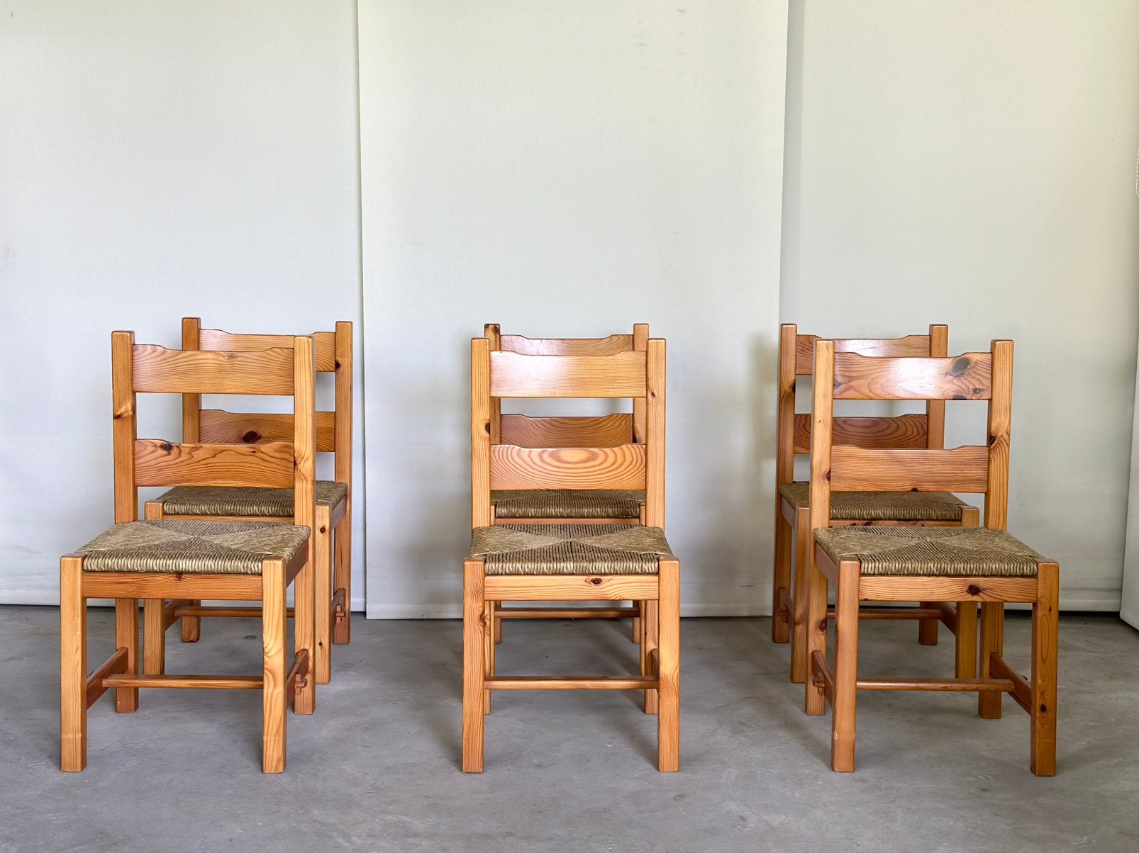 Vintage design eetkamerstoelen (6), Ophalen