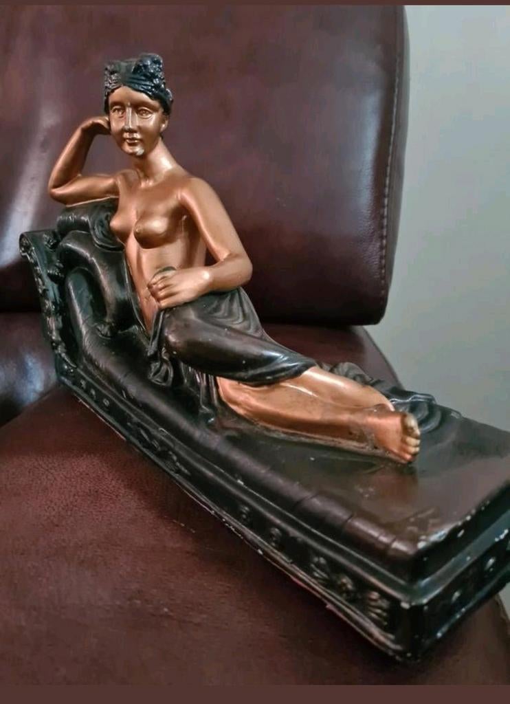 Pauline Bonaparte als Venus triomfantelijke bronzen sculptuu, Ophalen of Verzenden