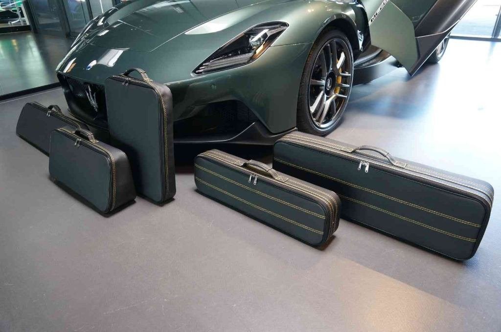 Ensemble de valises/étuis en cuir Roadsterbag Maserati MC20, Enlèvement ou Envoi, Neuf