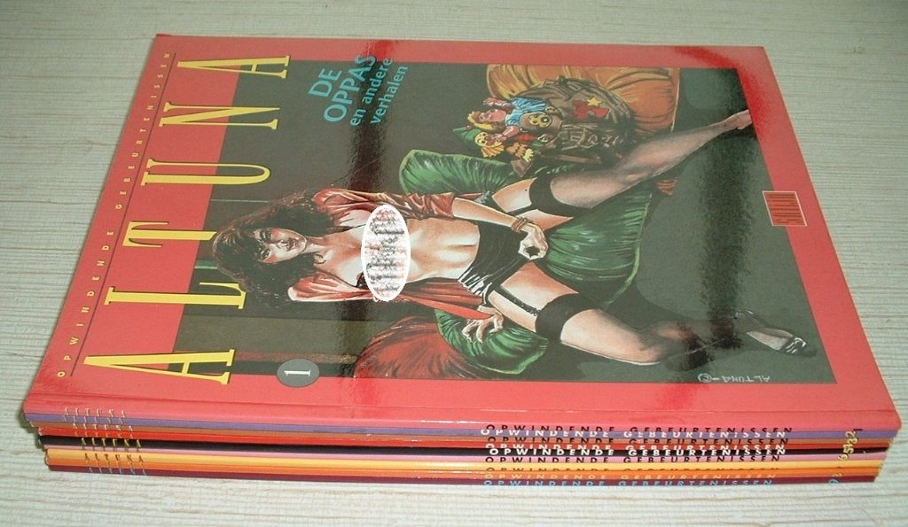 complete strip reeks altuna 1-9, Complete serie of reeks, Ophalen of Verzenden, Zo goed als nieuw