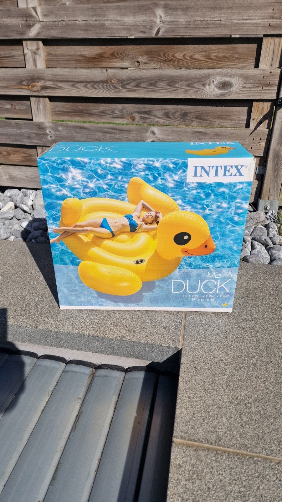 intex mega duck, Tuin en Terras, Ophalen, Nieuw