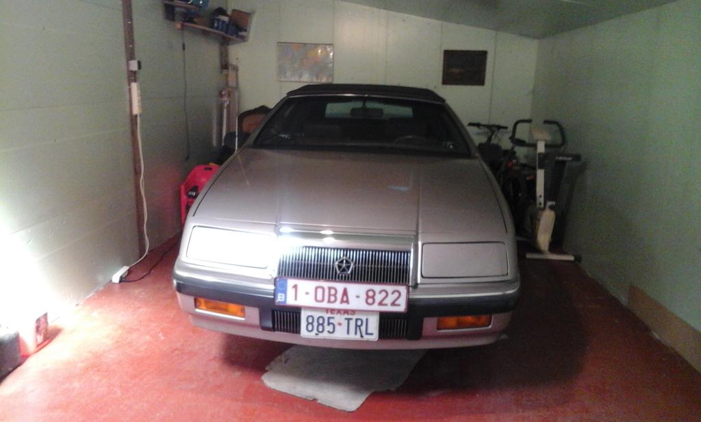 Oldtimer Chrysler cabrio, Automaat, Achterwielaandrijving, 4 cilinders, Cabriolet