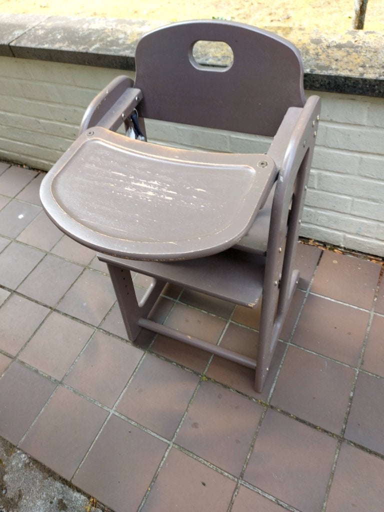 Kinderstoel, Ophalen, Gebruikt, Meegroeistoel, Gordel(s)