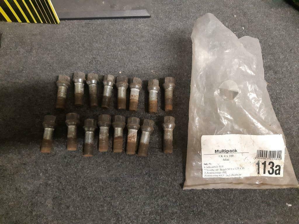 mini cooper wielbouten m14 x 1,25 x 35 (( 16 stuks )), Ophalen
