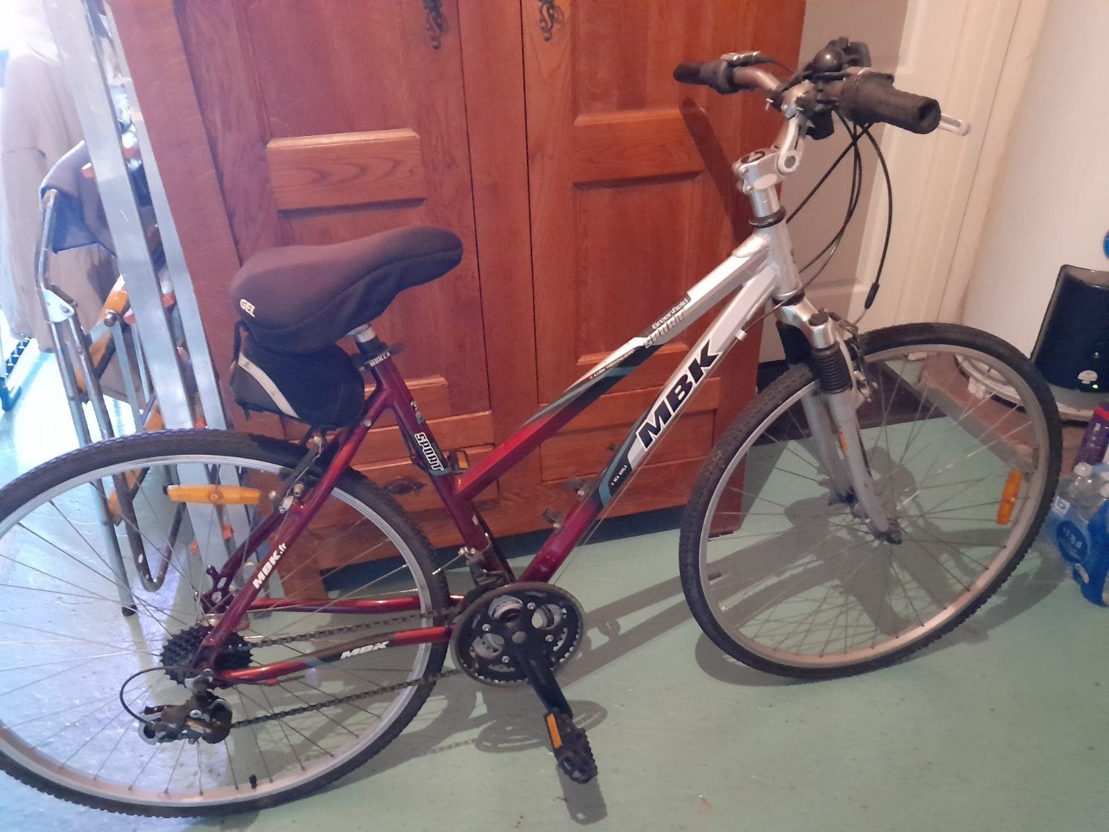 Vélo femme, Enlèvement