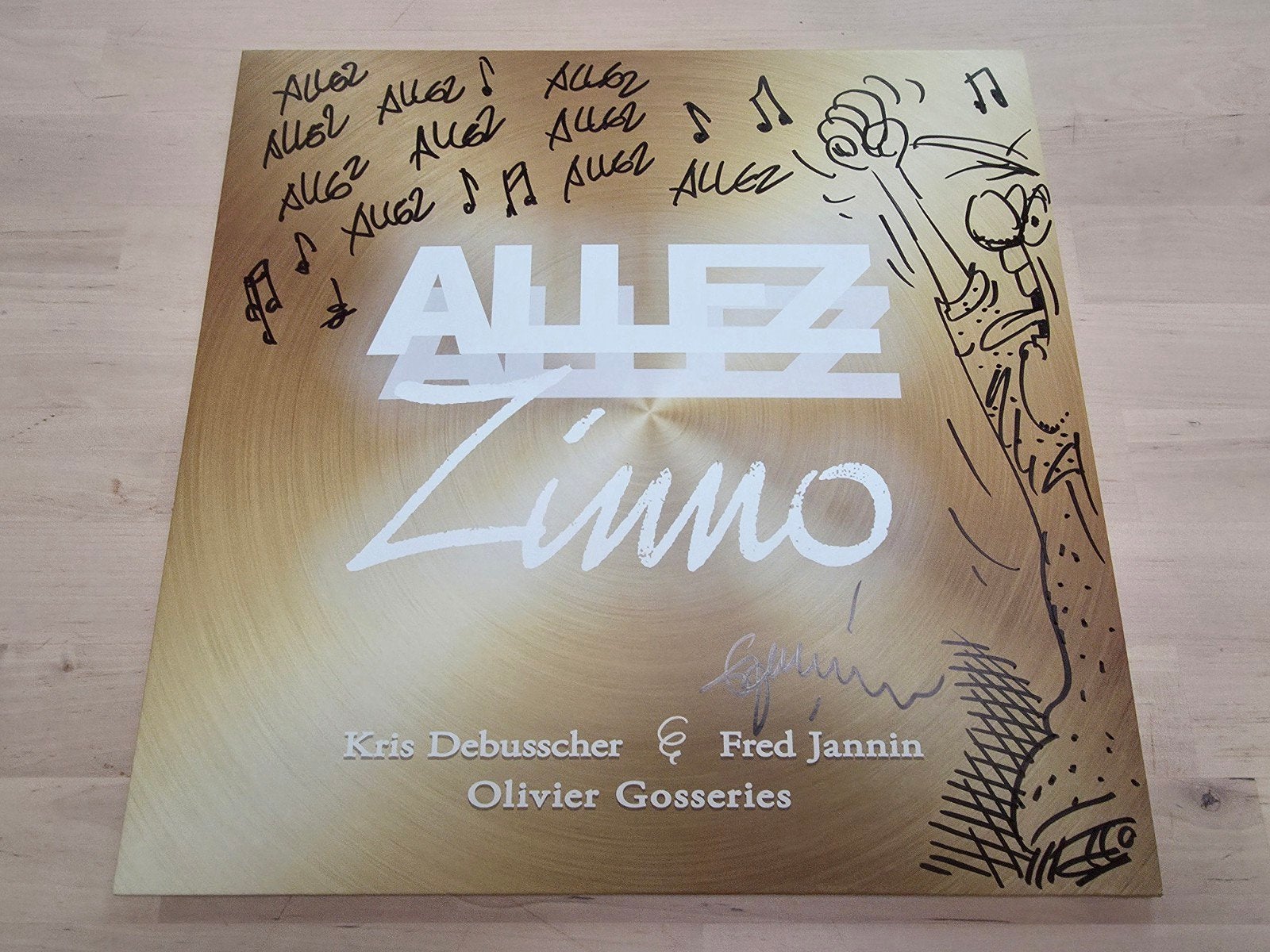 Vinyl 12"  Zinno  What's your name dedicace, CD & DVD, Enlèvement
