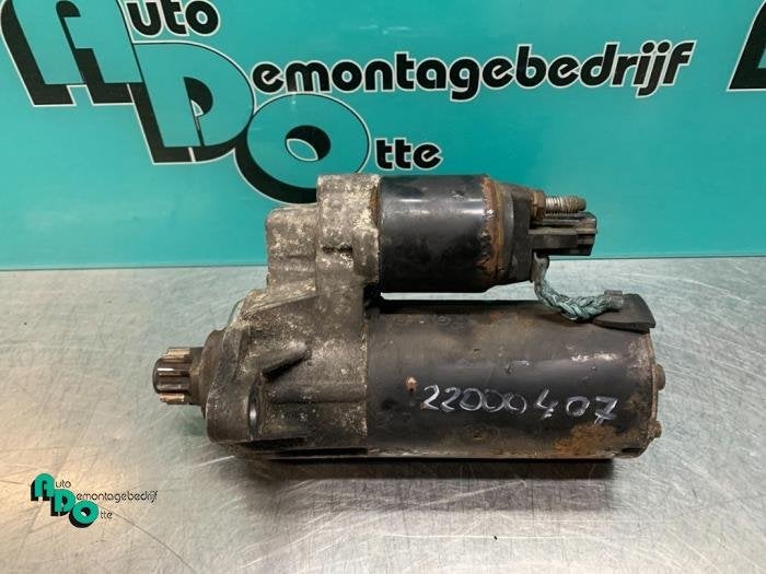 Startmotor van een Audi A3 (A3 03-), Gebruikt, -, -, -