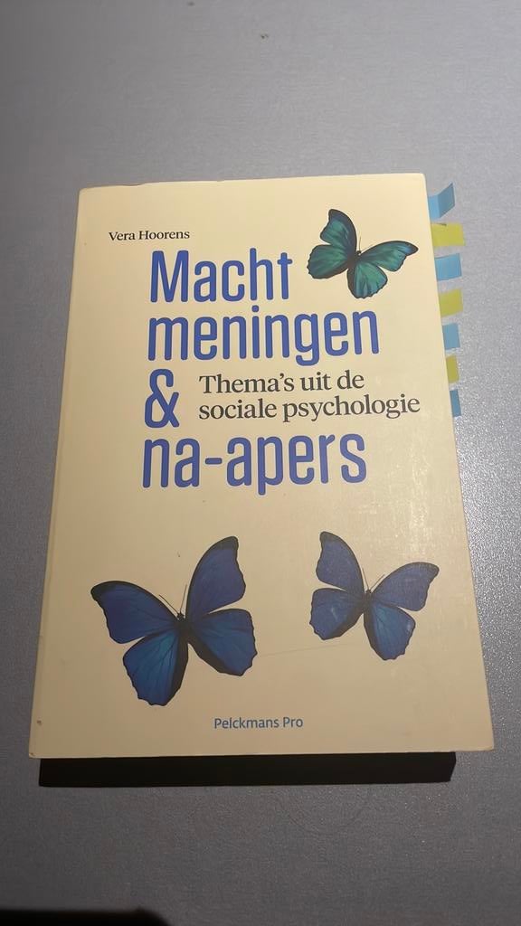 boek KU Leuven "macht meningen & na-apers", Boeken, Studieboeken en Cursussen, Ophalen of Verzenden, Gelezen, Hoger Onderwijs