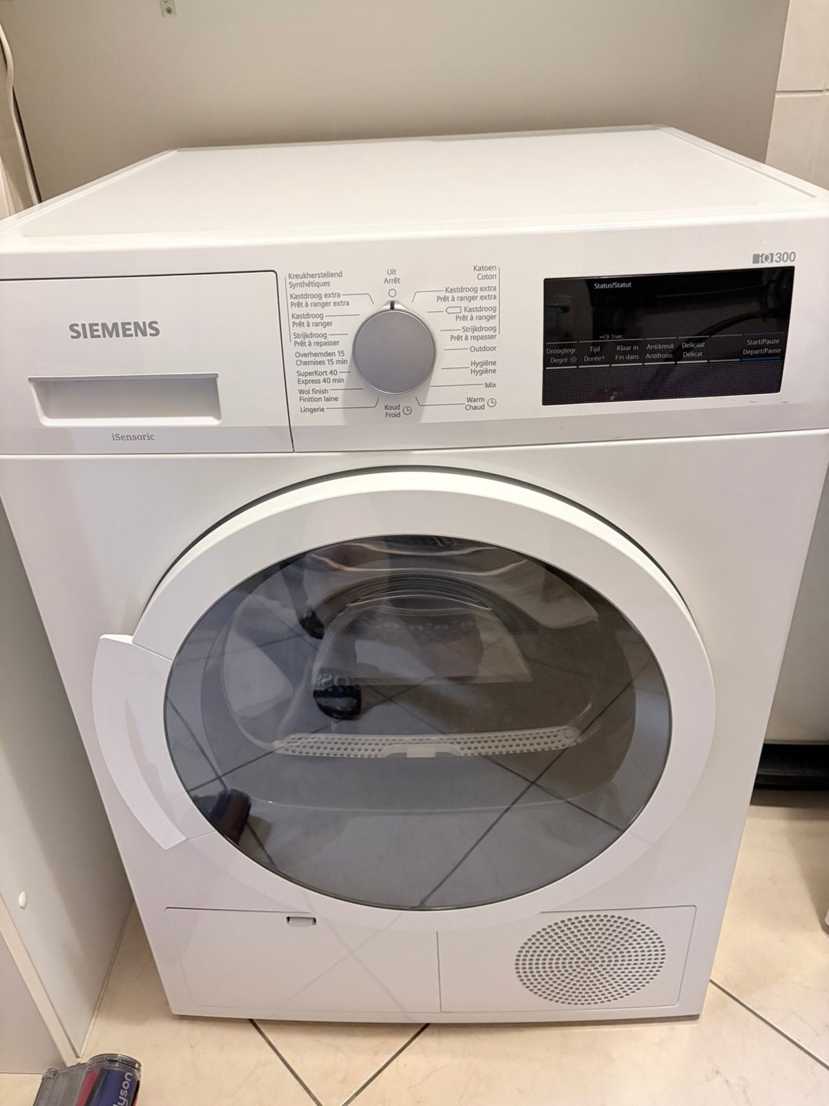 Siemens droogkast, Elektronische apparatuur, Droogkasten, Ophalen, 6 tot 8 kg, Gebruikt, Anti-kreukfase