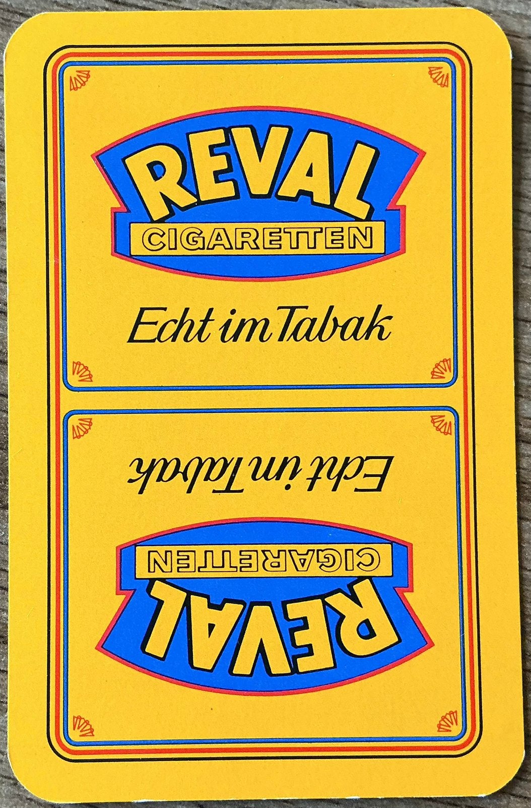 Carte à jouer REVAL CIGARETTES, Enlèvement ou Envoi, Comme neuf, Carte(s) à jouer