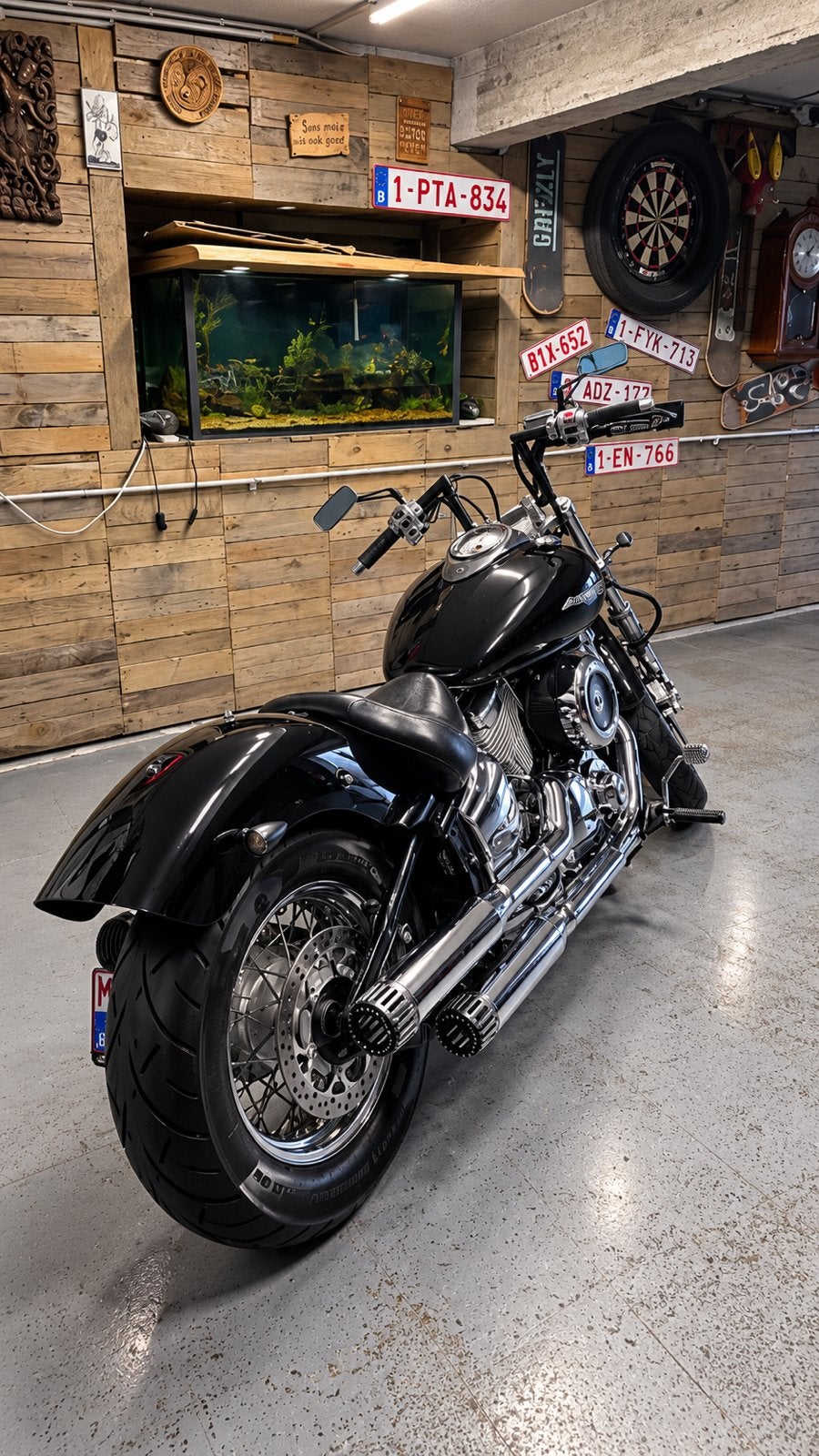 YAMAHA DRAGSTAR 1100 CUSTOM, Motos, Occasion, Plus de 35 kW, 1097 cm³, 2 cylindres