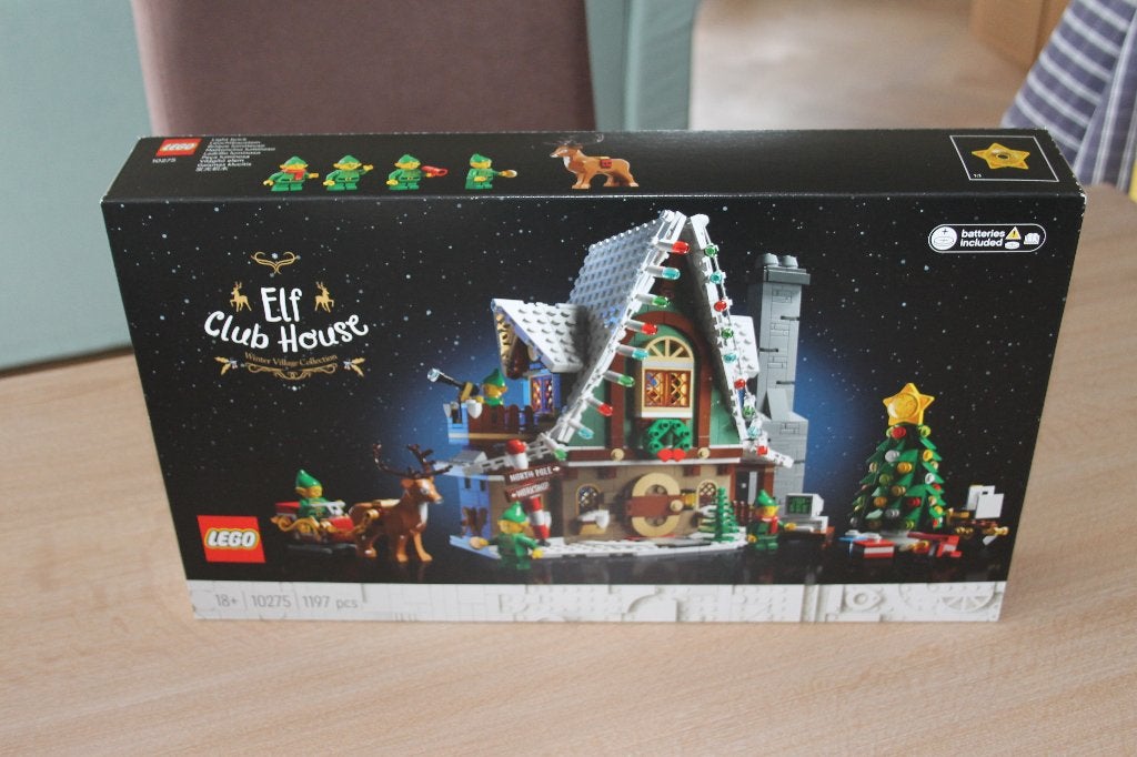 LEGO Icones 10275 Elf Club House, Neuf, Enlèvement ou Envoi, Lego, Ensemble complet
