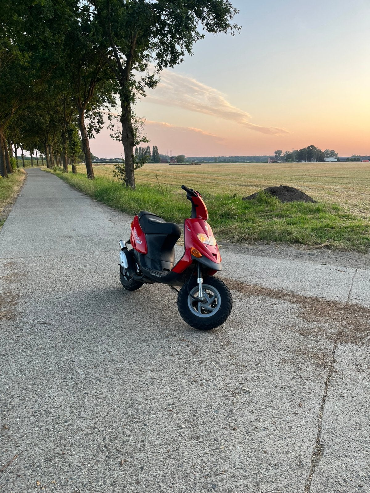 Originele gilera stalker 50cc a klasse, Fietsen en Brommers, Ophalen, Zo goed als nieuw, Klasse A (25 km/u)