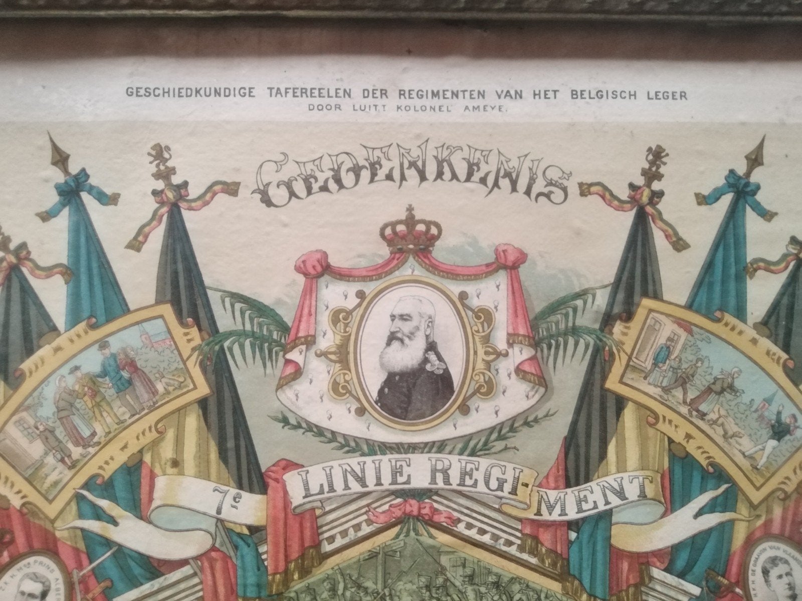 Gedenkenis Belgisch leger, Verzamelen, Militaria | Algemeen, Ophalen