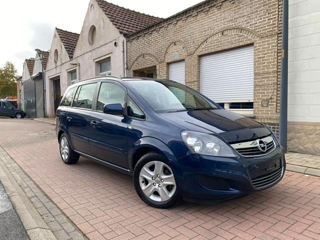 Opel Zafira 1.6i essence/2012/112000.km/1er propriétaire, Auto's, Opel, Bedrijf, Te koop, Zafira, ABS, Achteruitrijcamera, Adaptieve lichten