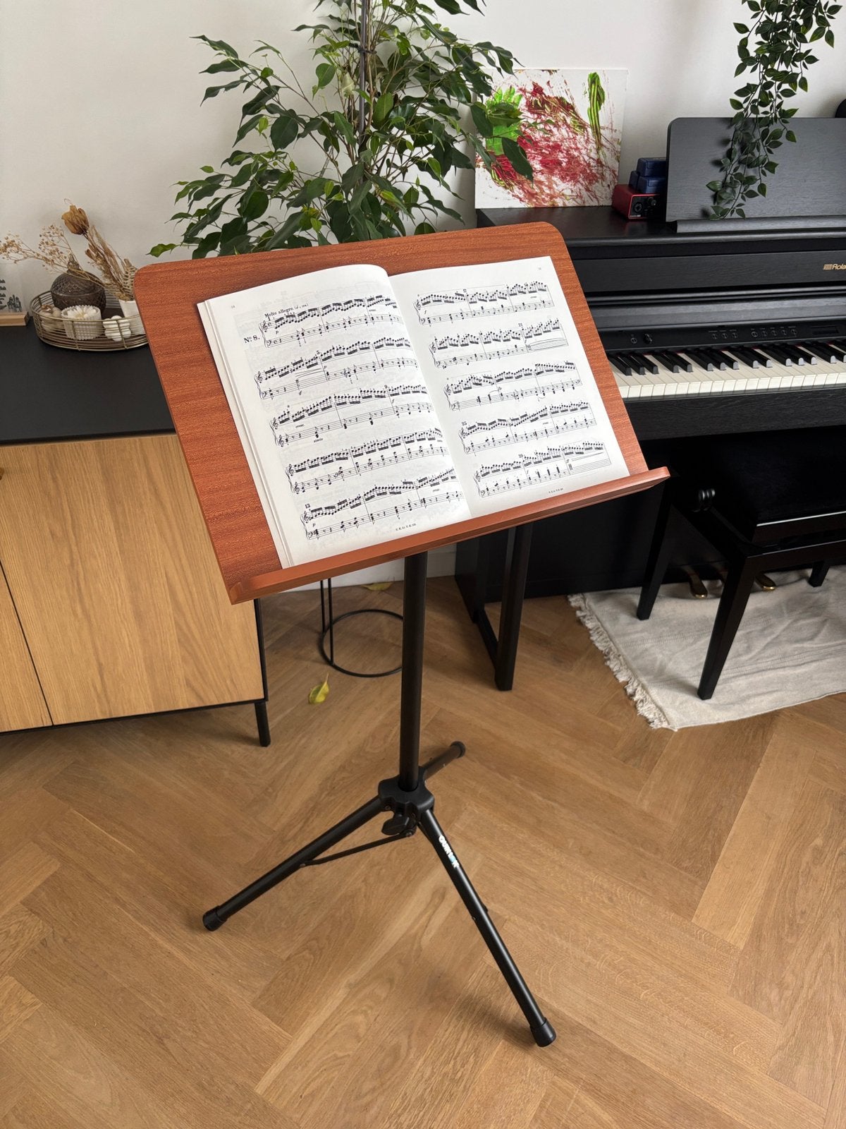 Pupitre table en bois, Ophalen, Zo goed als nieuw, Muziekstandaard