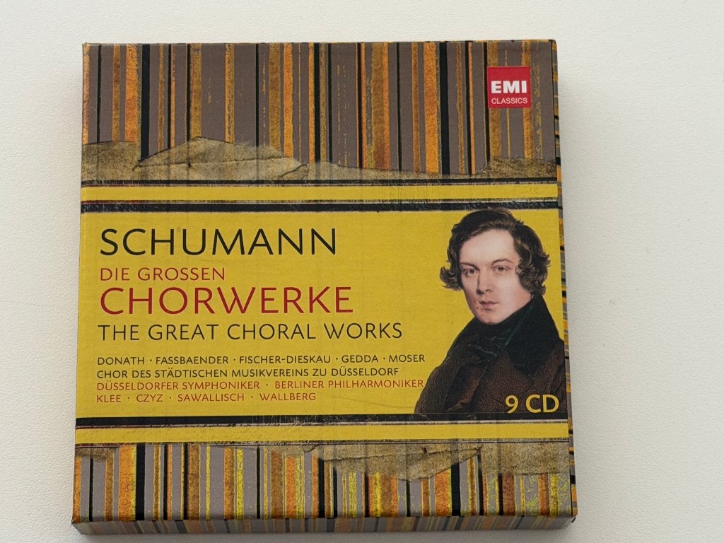 Schumann - Die Grossen Chorwerke (9-CD Box), Ophalen of Verzenden, Gebruikt, Requiem, Schumann