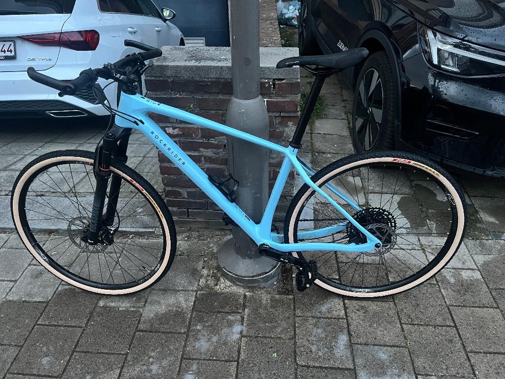 Rockrider Race 740 carbon mountainbike, Fietsen en Brommers, Fietsen | Mountainbikes en ATB, Hardtail, Heren, Zo goed als nieuw