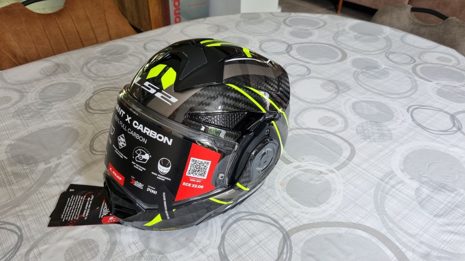 Nieuw snel beslissen gaat retour Ls2 Advant x Carbon M, Motoren, M, Systeemhelm, Dames, Ophalen