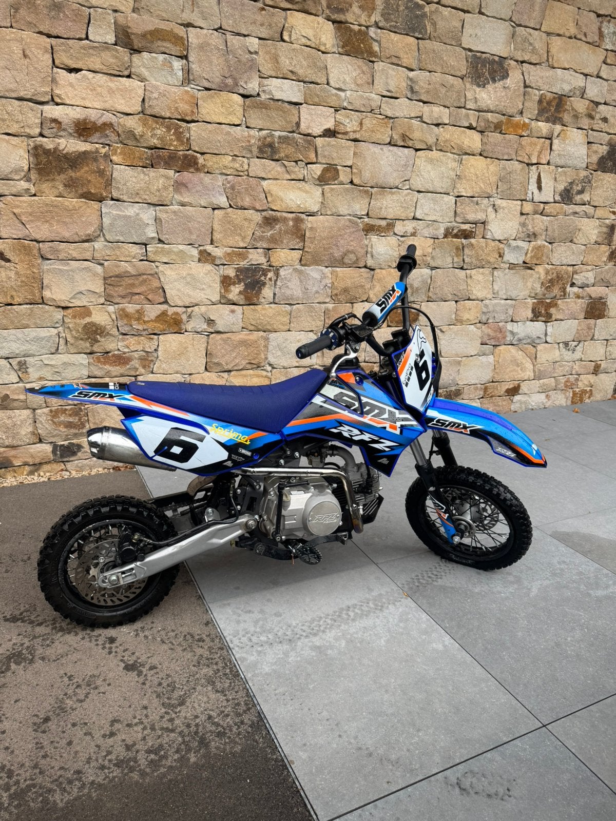 Dirt bike 110 cc smx, Ophalen, Zo goed als nieuw, Dirtbike