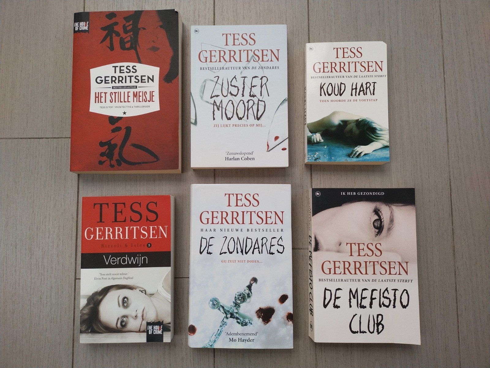 Tess Gerritsen (6 boeken), Ophalen of Verzenden