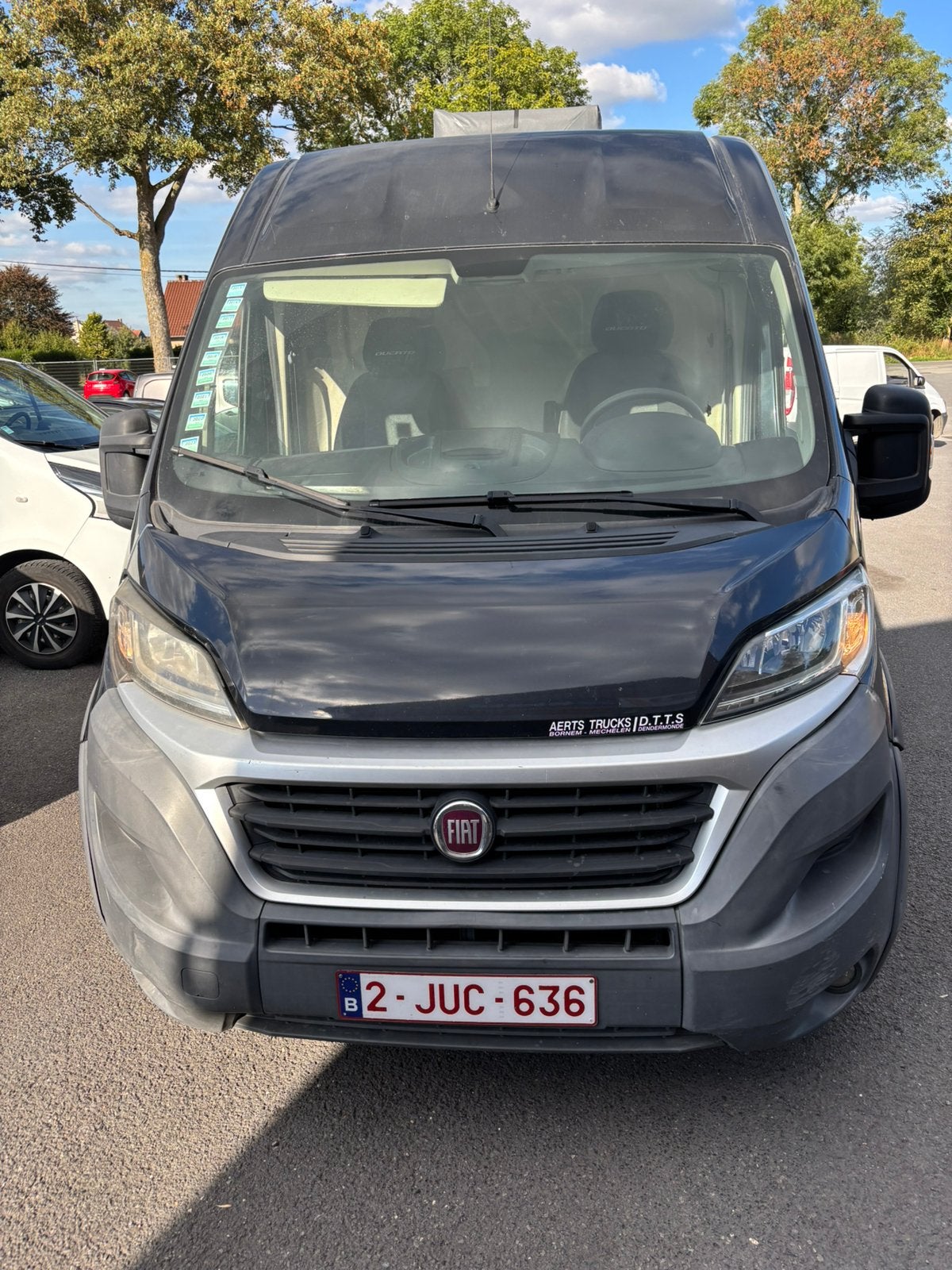 Fiat ducato marchand/export, Enlèvement