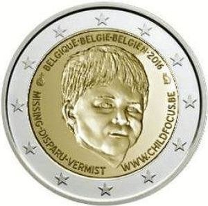 Pièce de 2 euros Belgique 2016 - Child Focus - UNC, Timbres & Monnaies, Monnaies | Europe | Monnaies euro, Enlèvement ou Envoi