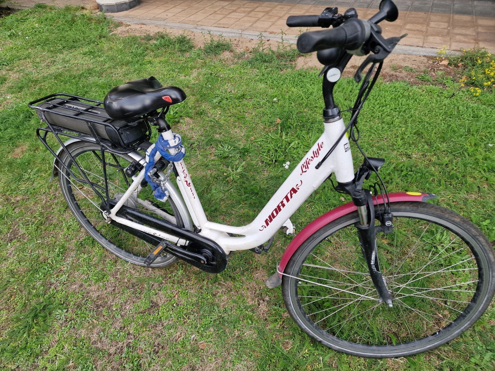 elektrische fiets norta midden motor, Enlèvement