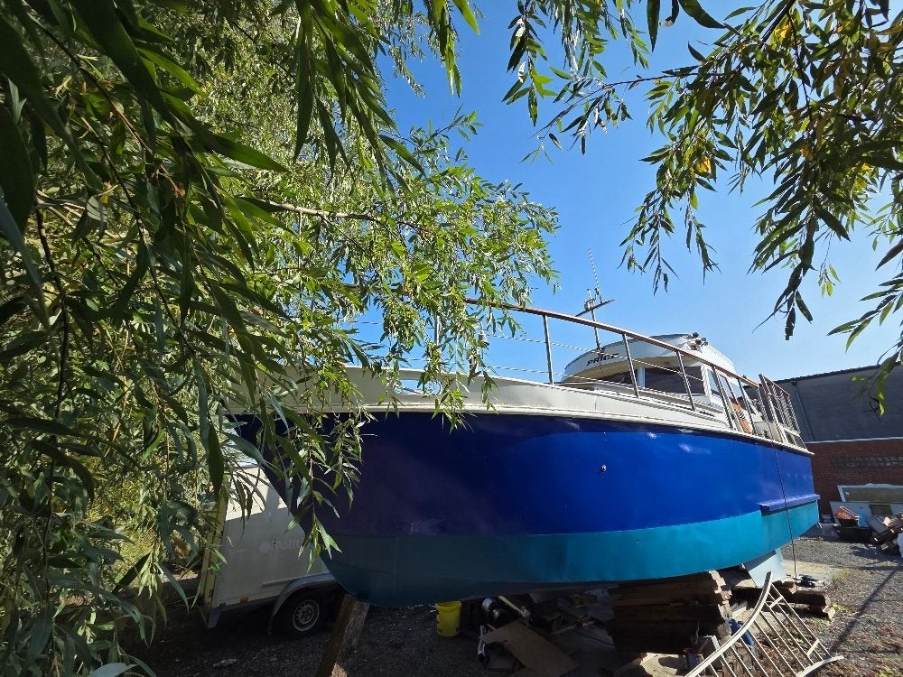 Magnifique bateau à poutres en acier Elburg Cruiser (12,69 m, Enlèvement ou Envoi, Diesel, Croiseur, Moteur in-bord