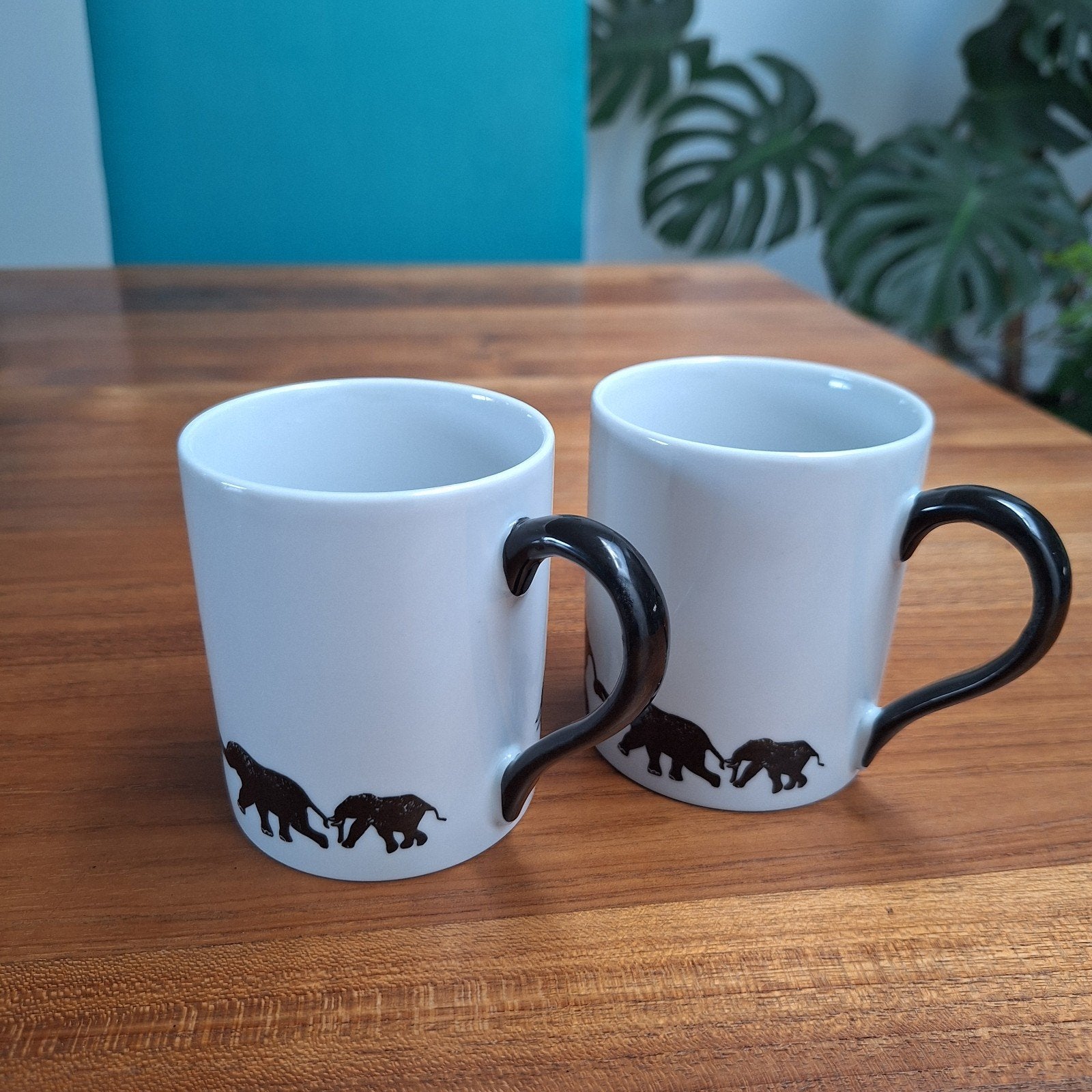 dekor safari tassen/mokken, Maison & Meubles, Enlèvement, Utilisé, Mug
