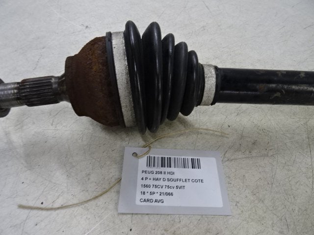 CARDAN AVANT GAUCHE (TRANSMISSION) Peugeot, Utilisé, Peugeot
