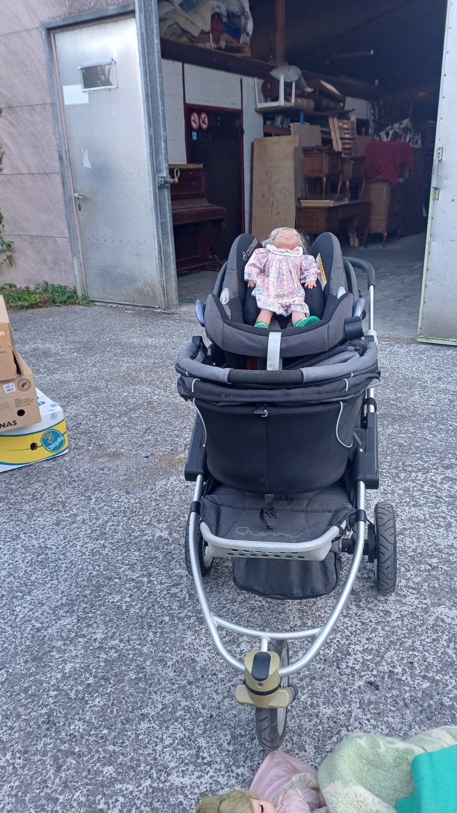 3 delig kinderwagen, Enfants & Bébés, Avec nacelle, Quinny, Enlèvement, Utilisé