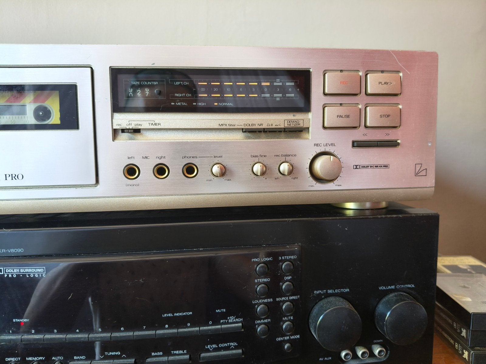 Luxman K-321, TV, Hi-fi & Vidéo, Decks cassettes, Enlèvement ou Envoi, Simple, Autres marques, Tape counter