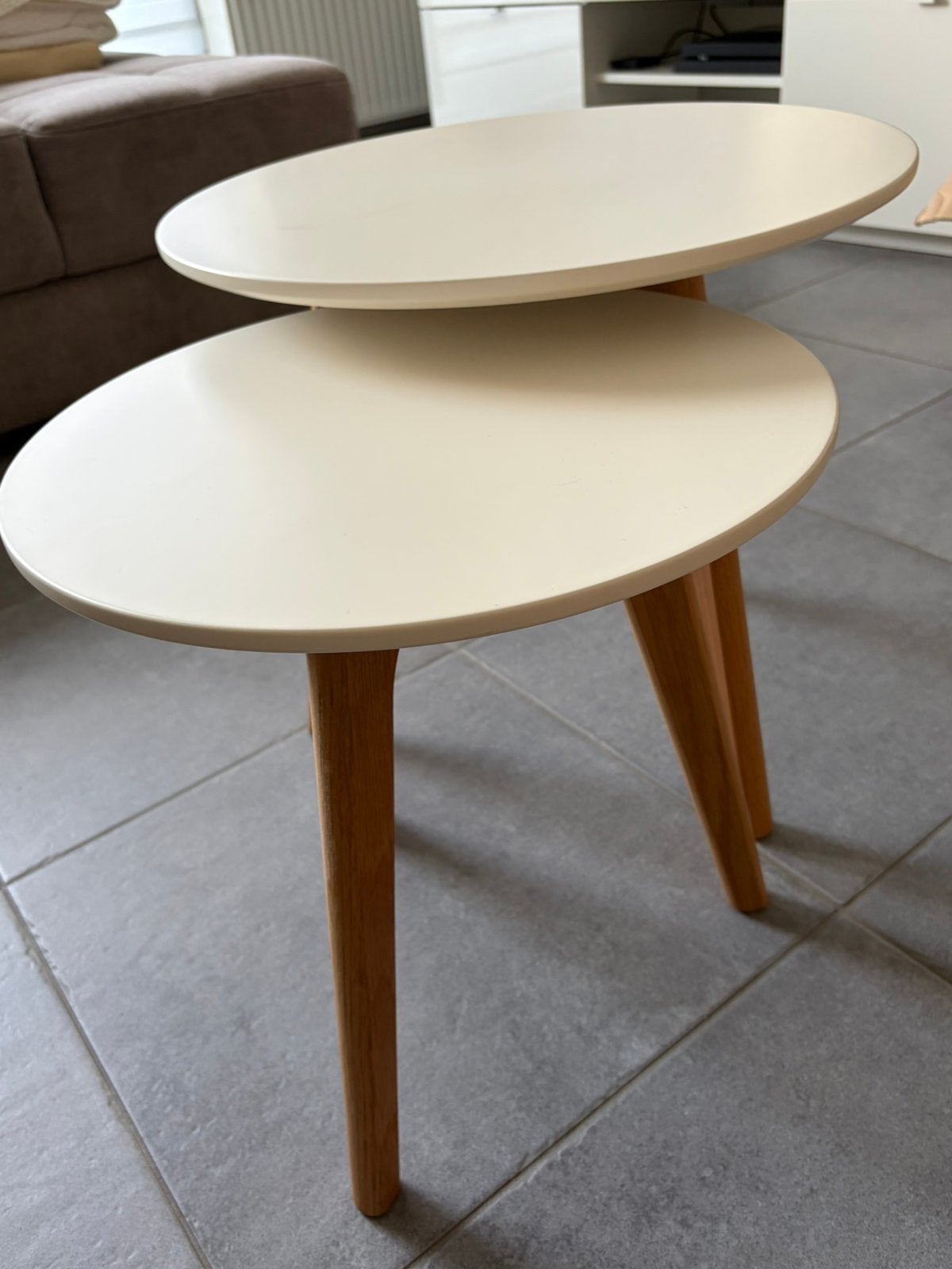 2 tables d'appoint pour le salon, Maison & Meubles, Enlèvement, Comme neuf