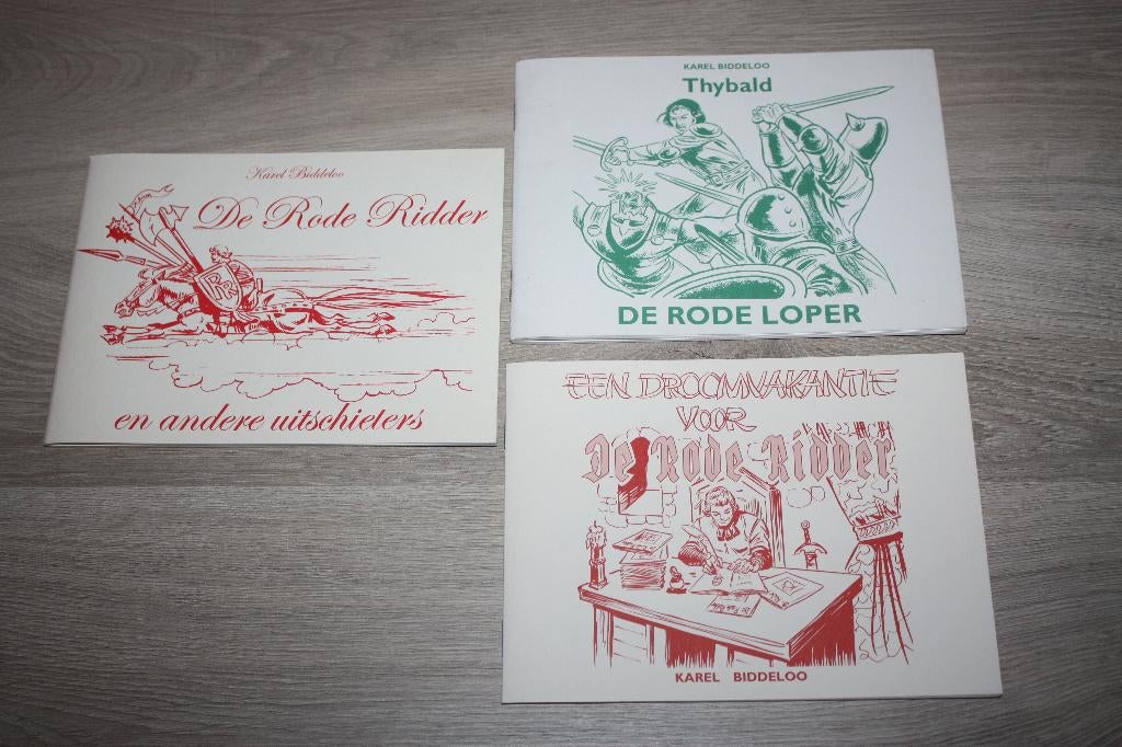 3x Karel Biddeloo , Mercator , genummerde beperkte uitgaven, Boeken, Karel Biddeloo, Nieuw, Ophalen of Verzenden, Meerdere stripboeken