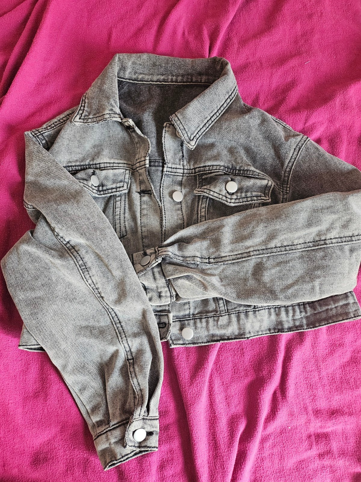 veste jeans gris, Kleding | Dames, Jassen | Zomer, Ophalen, Grijs