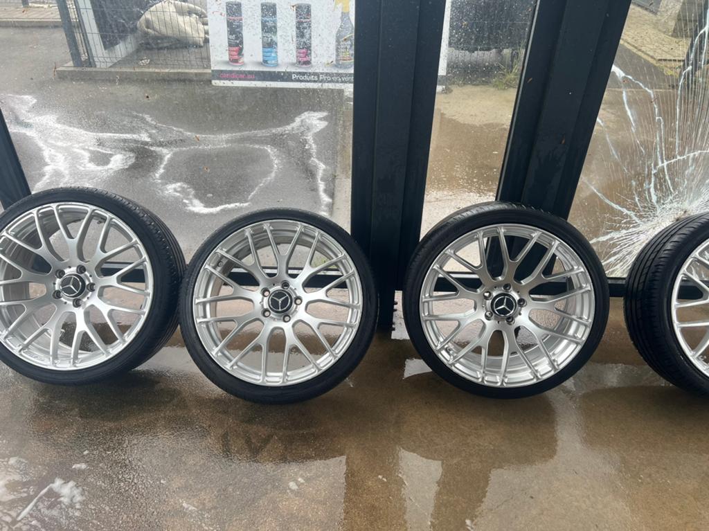 Jantes CVR 5X112, Autos : Pièces & Accessoires, Pneus & Jantes, Pneus été, Utilisé, Jante(s), 225 mm