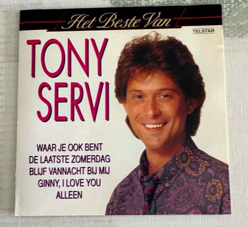 Tony Servi – Het Beste Van Tony Servi (CD), Enlèvement ou Envoi, Comme neuf, Chanson réaliste ou Smartlap, Album