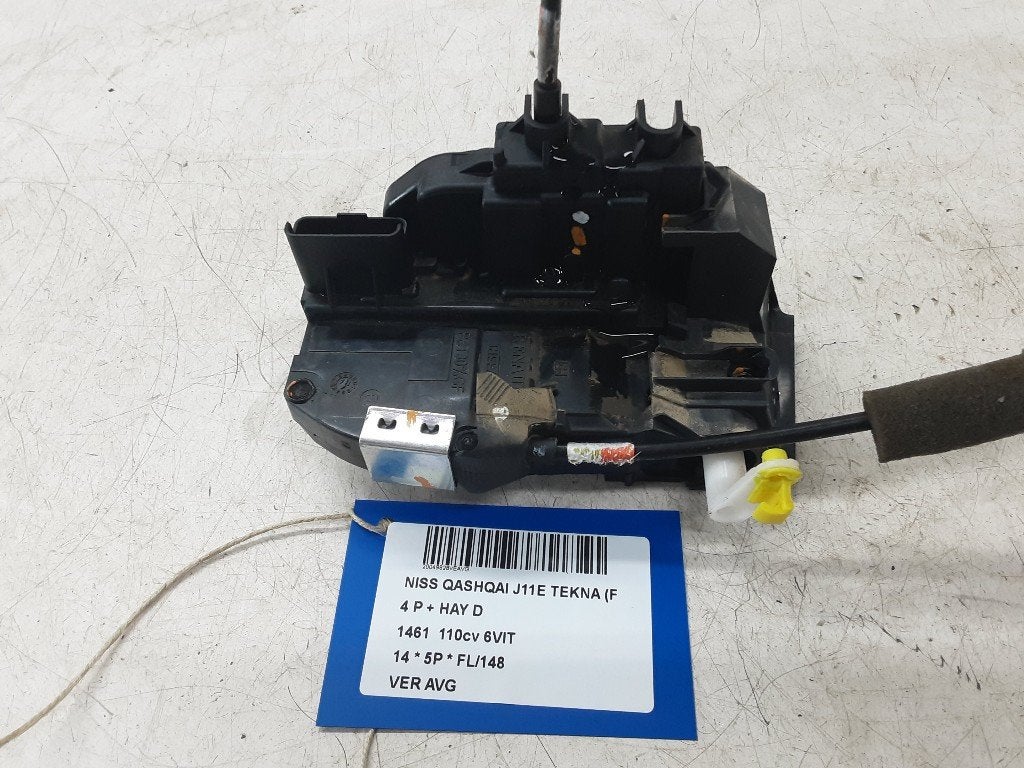SERRURE DE PORTE AVANT GAUCHE Nissan Qashqai (J11), Autos : Pièces & Accessoires, Gauche, Mevr. I. Hauben, Utilisé, Rue de l'Espoir 34 34
4030  GRIVEGNÉE, BE