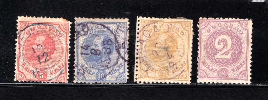 CURACAO Lot 1889 gestempeld, Verzenden, Gestempeld