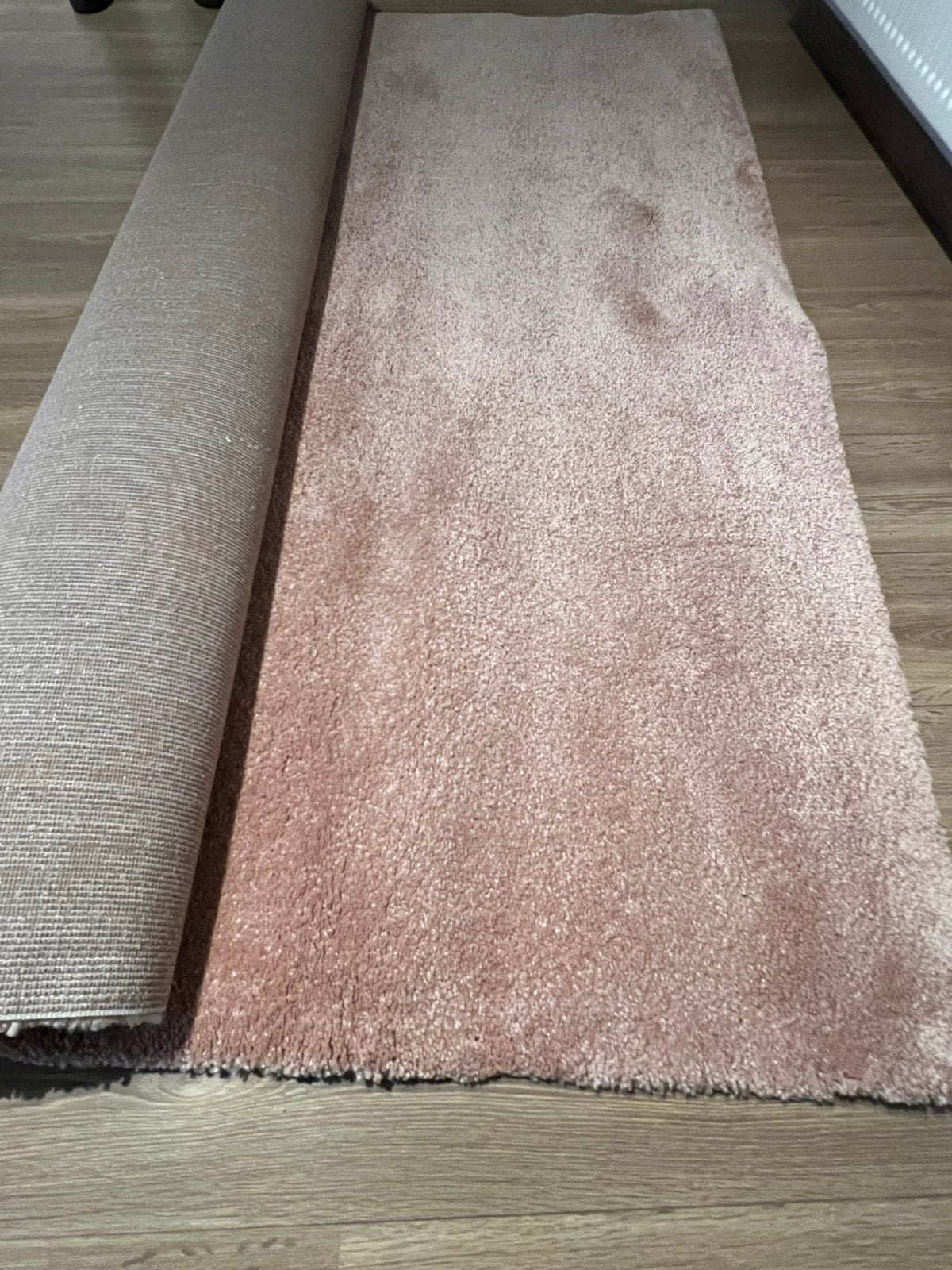 Groot roze ikea Stoense tapijt nieuw 200x300 laagpolig, Ophalen, Nieuw, Roze, Modern