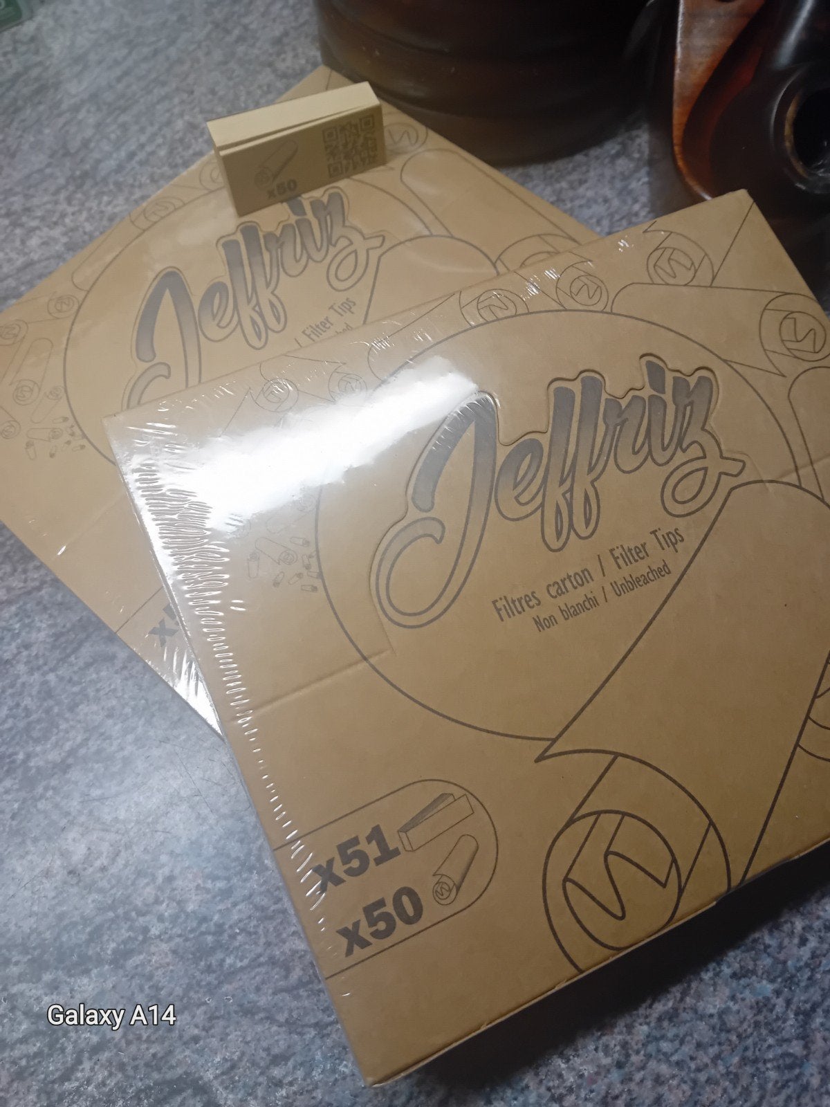 2 verpakkingen van 51 notitieboekjes met 50 kartonnen filter, Verzenden, Nieuw